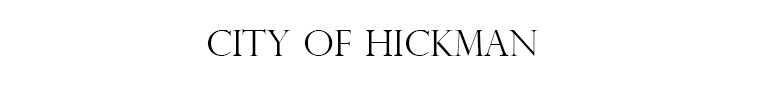 City of Hickman Logo